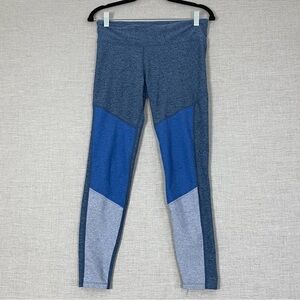 JoyLab Leggings Blue Heather Block Sz Medium